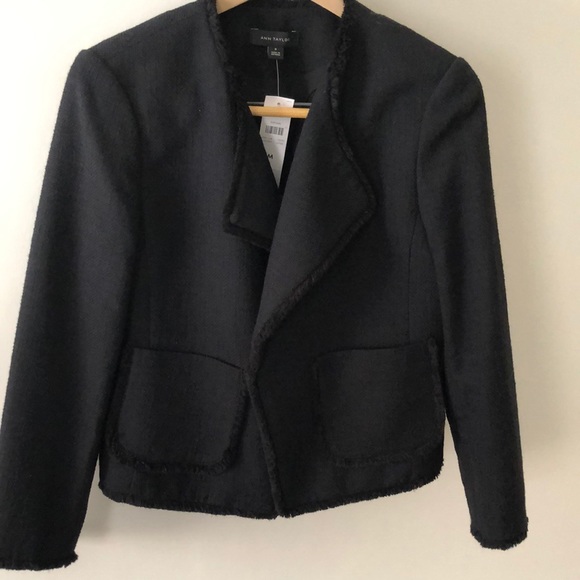 Black fringed jacket - Picture 1 of 5